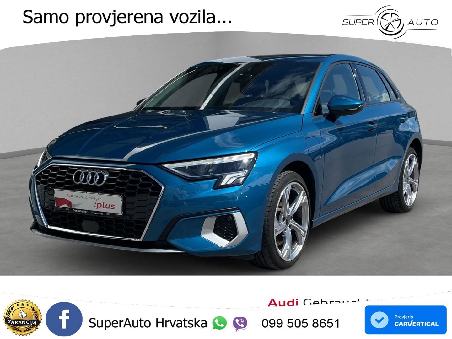 Audi A3 40 TFSIe (204 KS) S tronic advanced LED+GR SJED+ACC