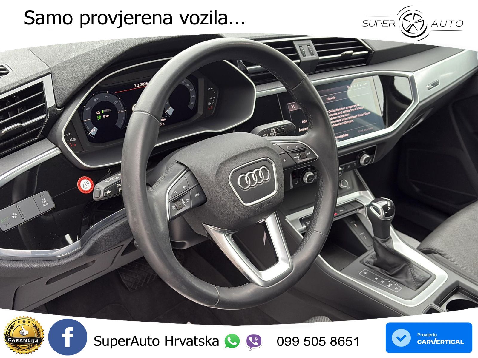 Audi Q3 45 TFSIe (245 KS) S tronic