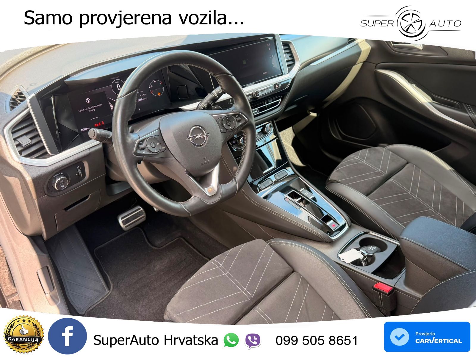 Opel Grandland 1.2i Turbo (130 KS) Automatic Elegance LED+GR SJED+ACC