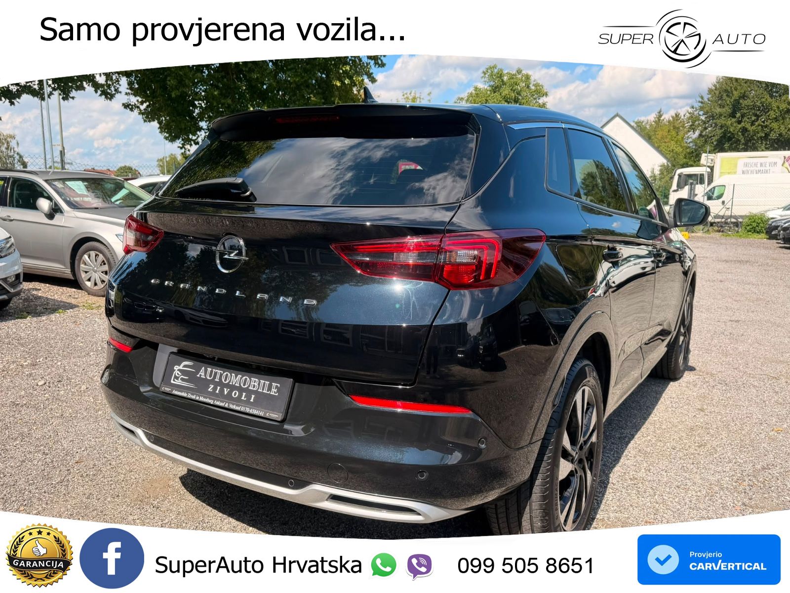 Opel Grandland 1.2i Turbo (130 KS) Automatic Elegance LED+GR SJED+ACC