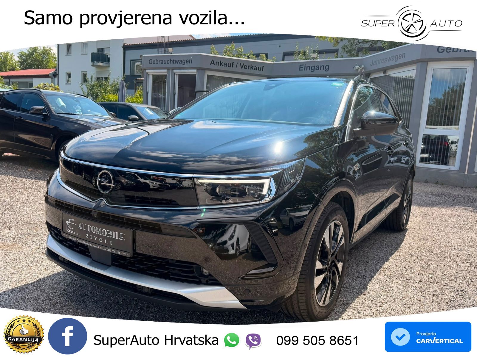Opel Grandland 1.2i Turbo (130 KS) Automatic Elegance LED+GR SJED+ACC