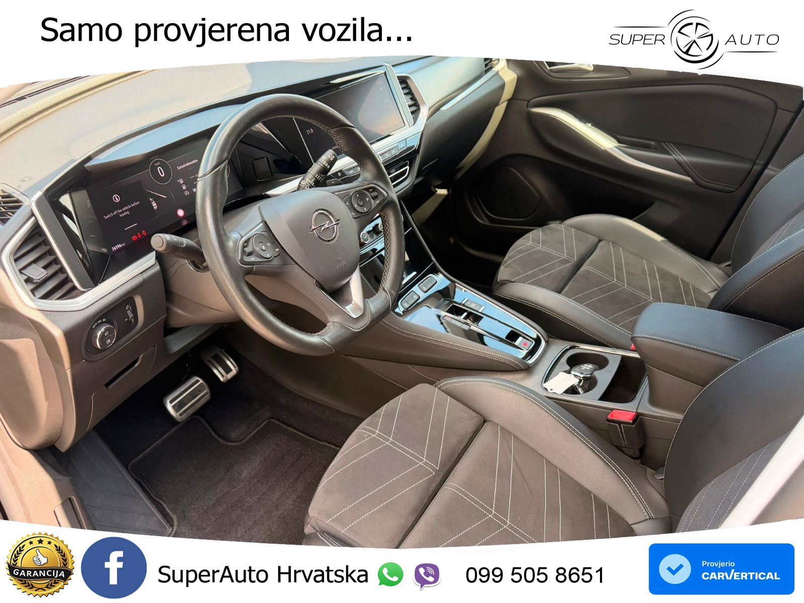 Opel Grandland 1.2i Turbo (130 KS) Automatic Elegance LED+GR SJED+ACC