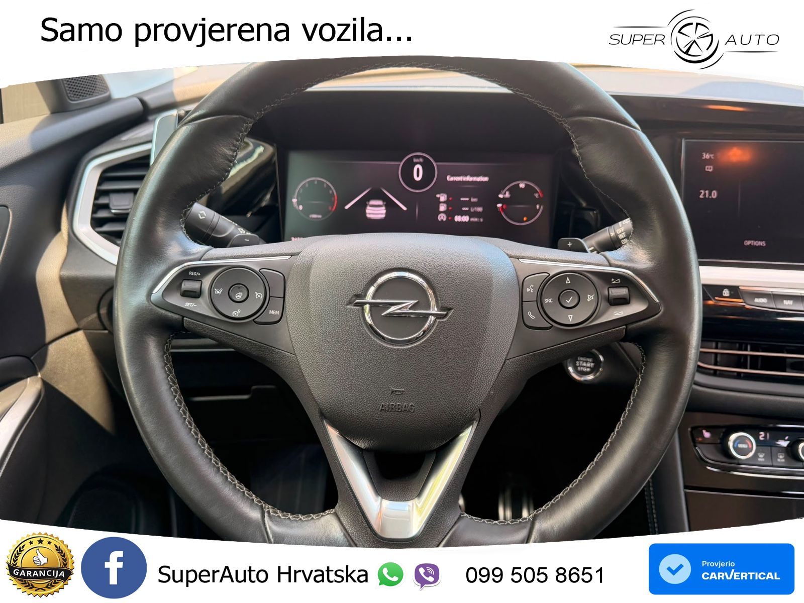 Opel Grandland 1.2i Turbo (130 KS) Automatic Elegance LED+GR SJED+ACC