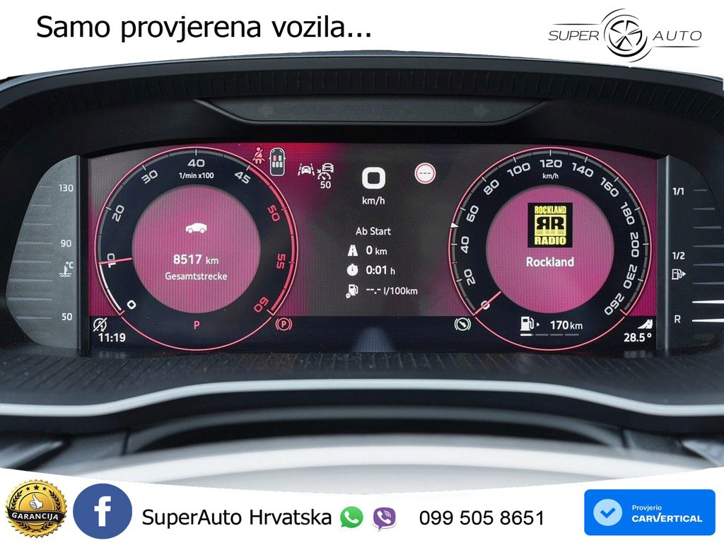 Škoda Octavia Combi 2.0 TDI (150 KS) DSG SportLine LED+GR SJED+ACC