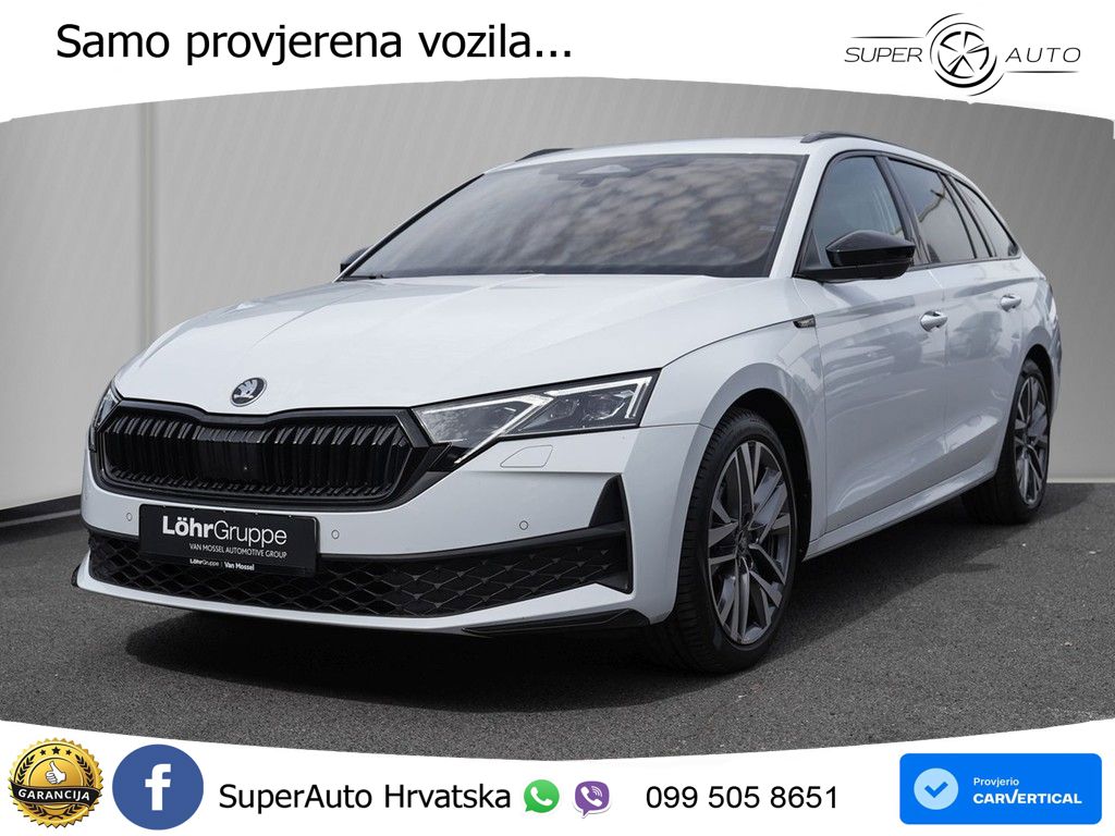 Škoda Octavia Combi 2.0 TDI (150 KS) DSG SportLine LED+GR SJED+ACC