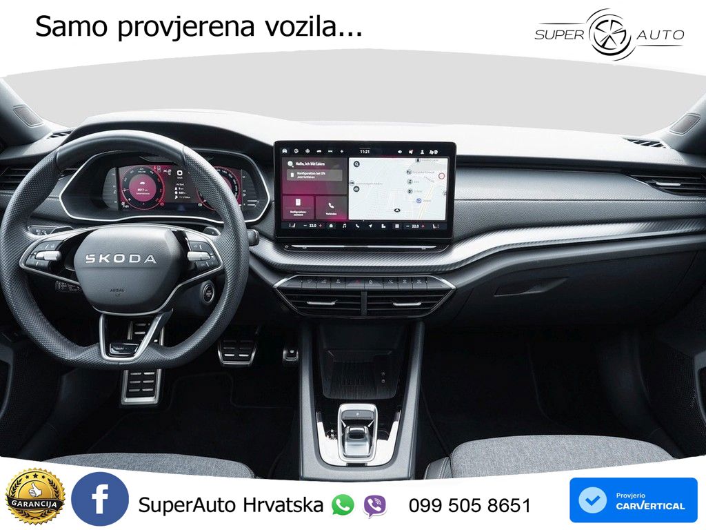 Škoda Octavia Combi 2.0 TDI (150 KS) DSG SportLine LED+GR SJED+ACC