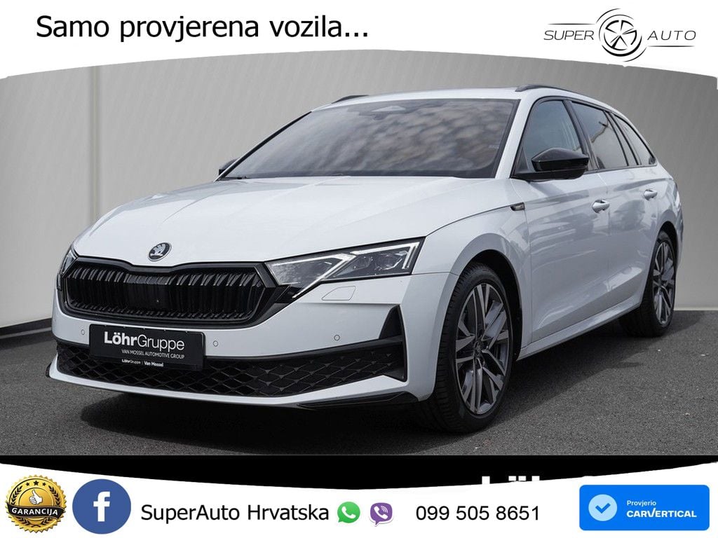 Škoda Octavia Combi 2.0 TDI (150 KS) DSG SportLine LED+GR SJED+ACC