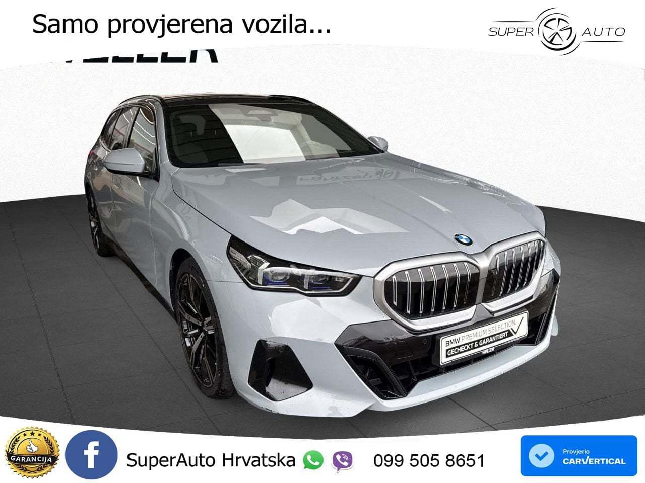 BMW 520d Touring (197 KS) xDrive Steptronic M Sport ACC+HEAD+4xGR SJED+360+PANO