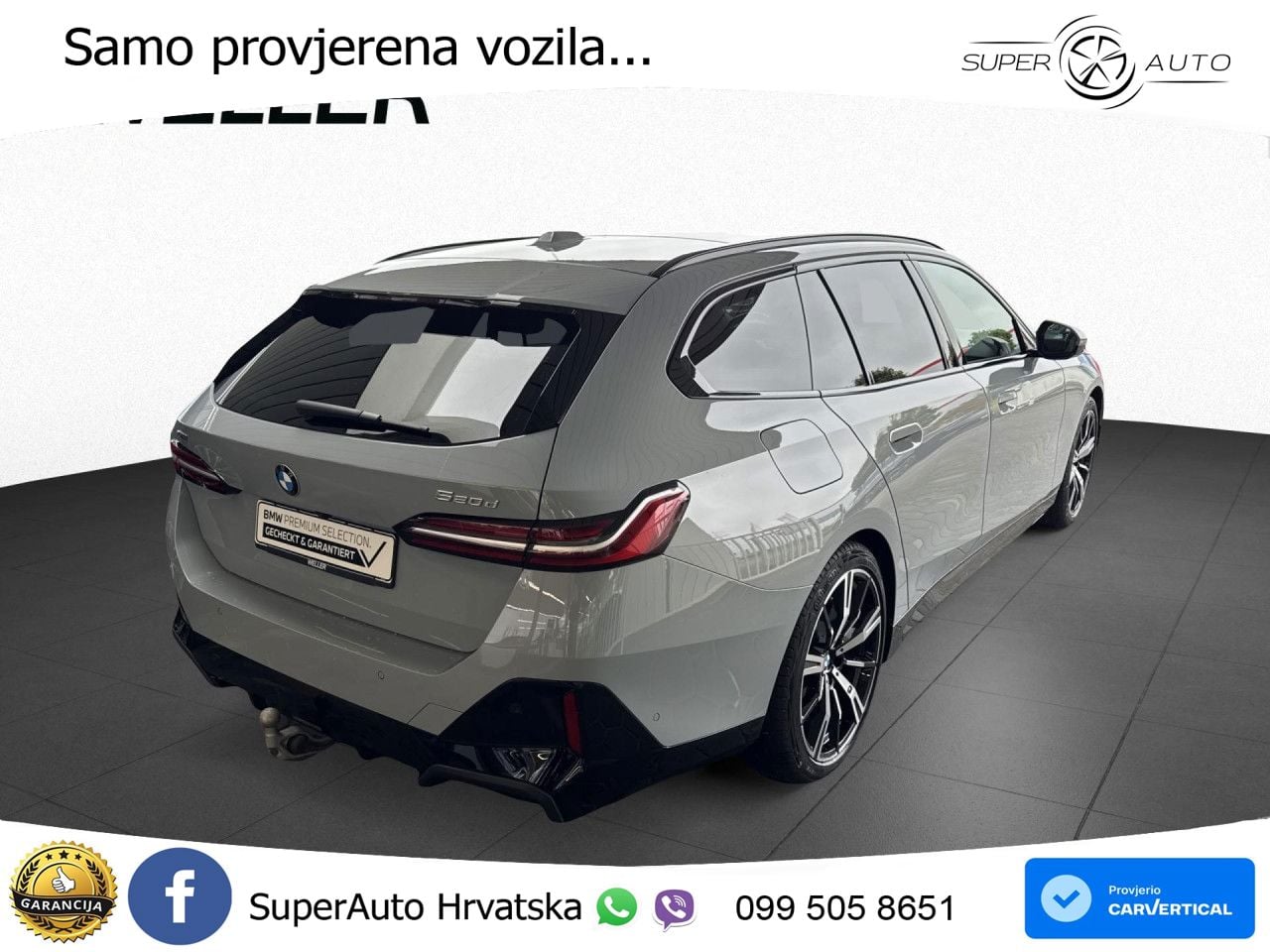 BMW 520d Touring (197 KS) xDrive Steptronic M Sport ACC+HEAD+4xGR SJED+360+PANO