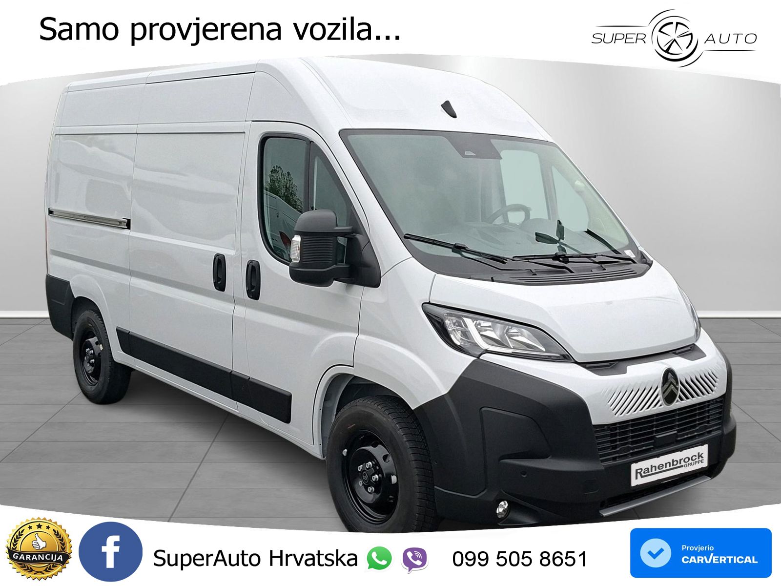 Citroën Jumper Kasten L2H2 Diesel 140 MT6 3.5T Kamera 140 KS