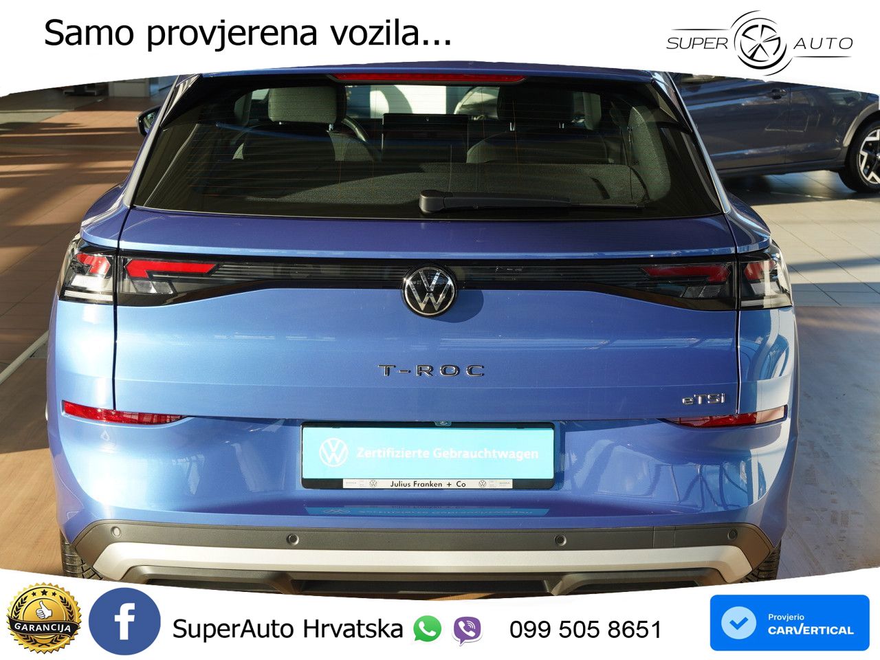 Volkswagen T-Roc 1.5 eTSI (116 KS)  DSG LED+GR SJED+ACC