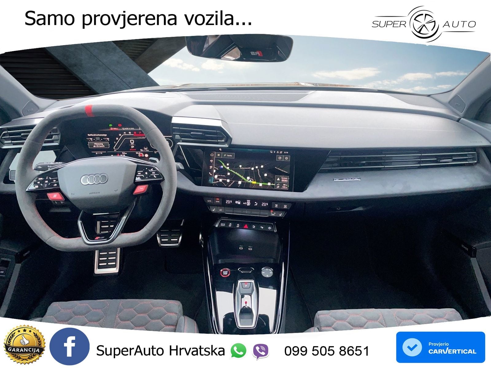 Audi RS3 Sedan 2.5 TFSI (400 KS) quattro S tronic LED+GR SJED+ACC