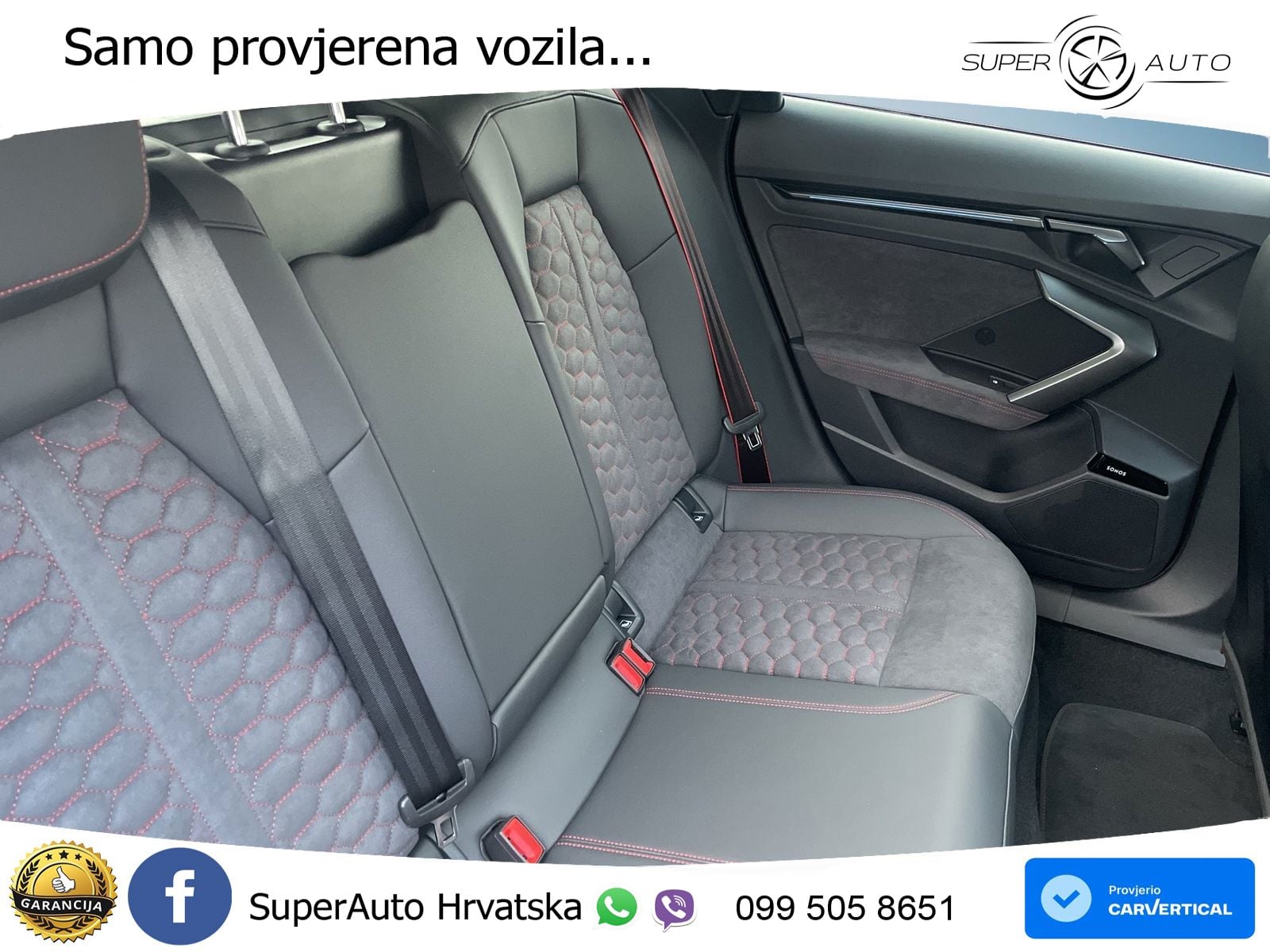 Audi RS3 Sedan 2.5 TFSI (400 KS) quattro S tronic LED+GR SJED+ACC
