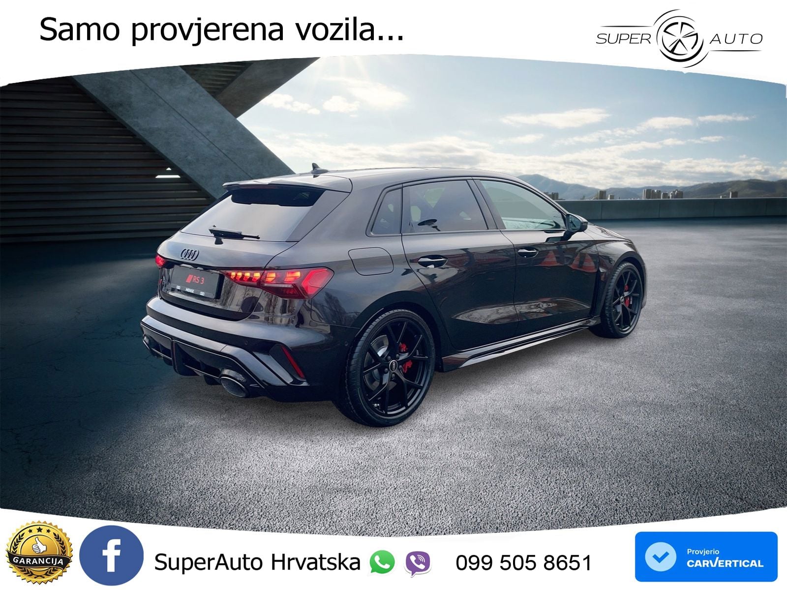 Audi RS3 Sedan 2.5 TFSI (400 KS) quattro S tronic LED+GR SJED+ACC