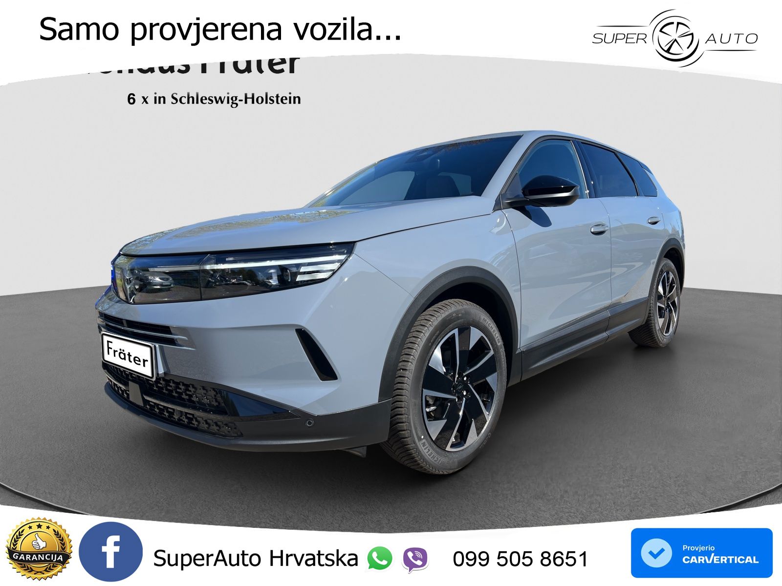 Opel Grandland 1.2 Turbo (136 KS)  e-DCT GS LED+GR SJED+ACC