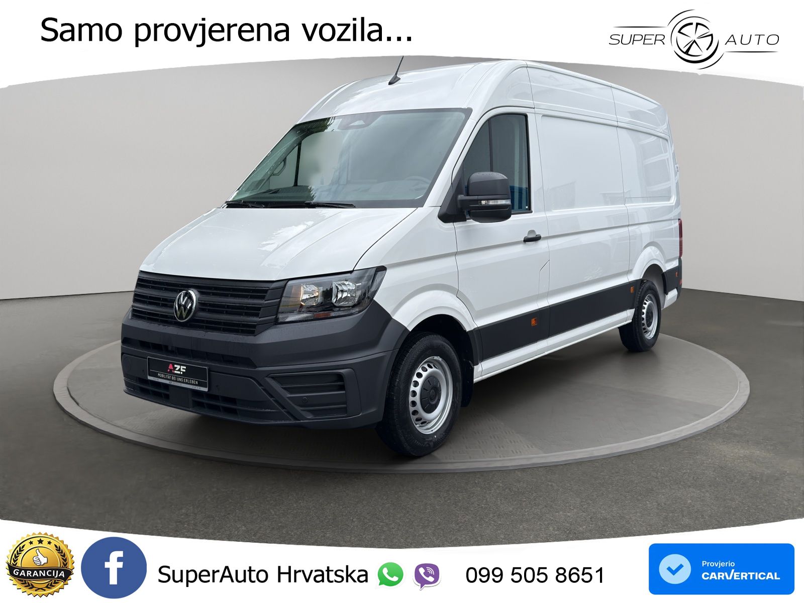Volkswagen Crafter 35 Kasten HD Motor: 2,0 l TDI EU6-EC SCR 140 KS