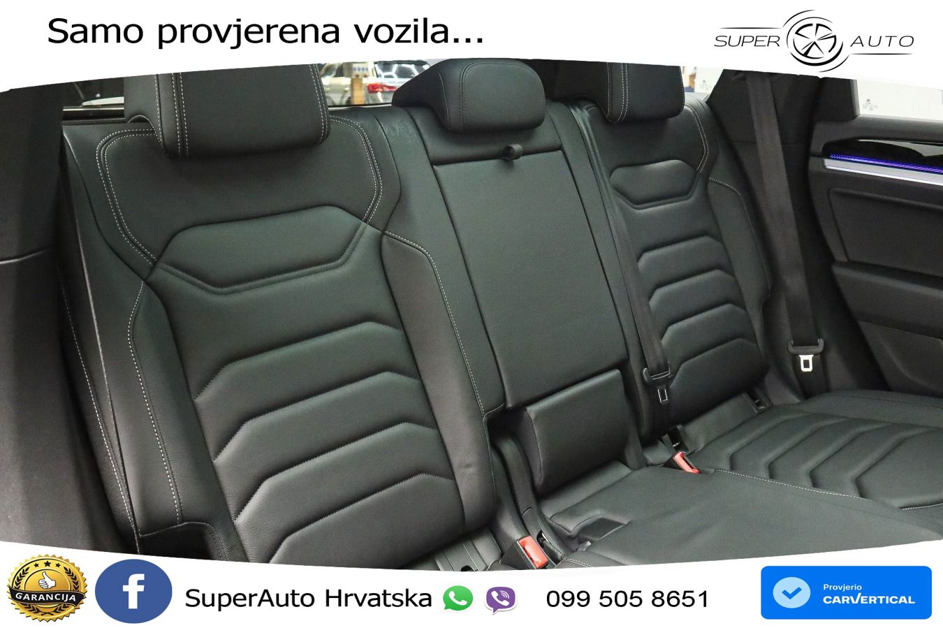 Volkswagen Touareg 3.0 V6 TDI (286 KS) 4MOTION Tiptronic R-Line ZRAČNI+ACC+GR SJED+KAM+PANO