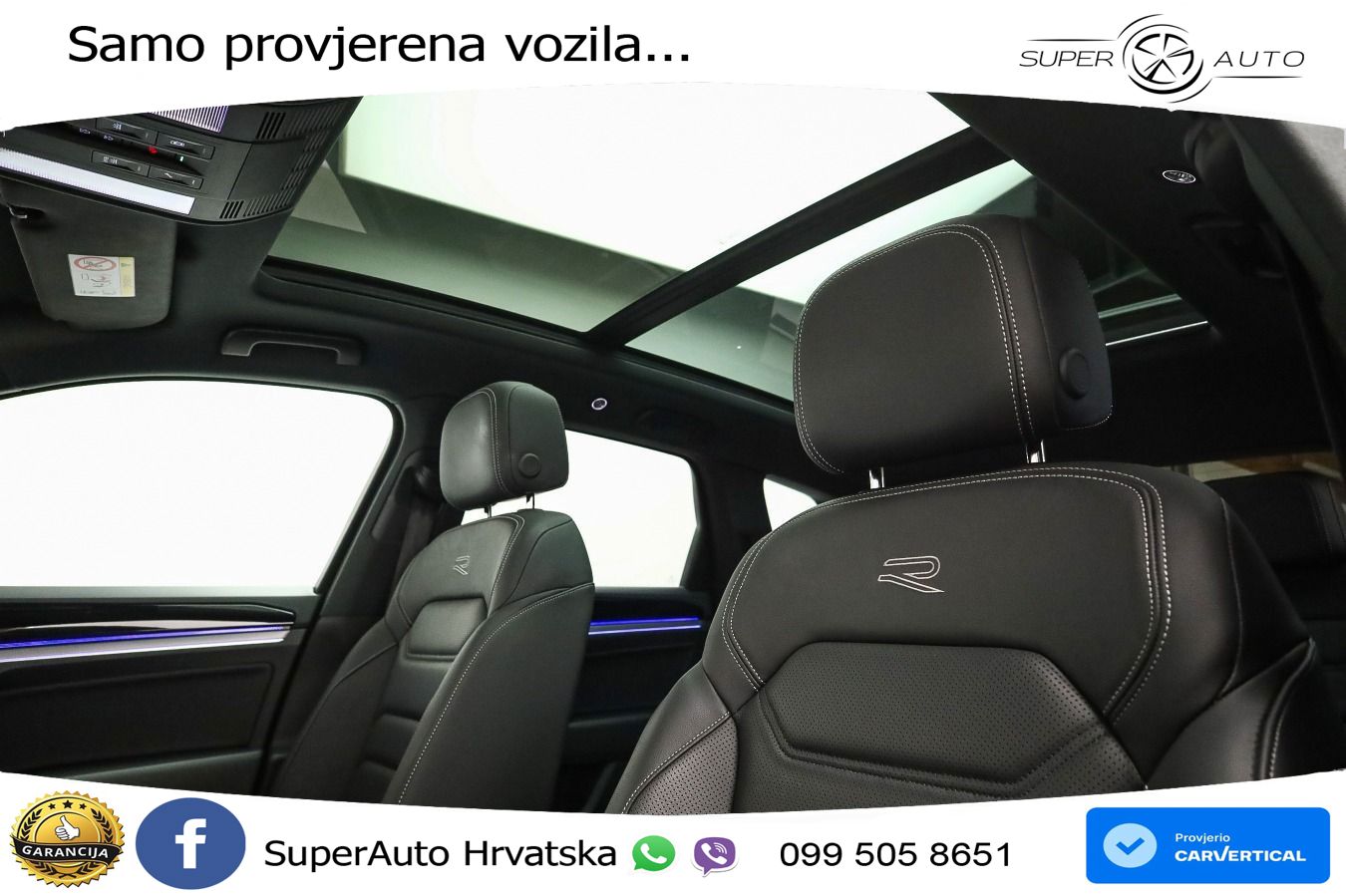Volkswagen Touareg 3.0 V6 TDI (286 KS) 4MOTION Tiptronic R-Line ZRAČNI+ACC+GR SJED+KAM+PANO