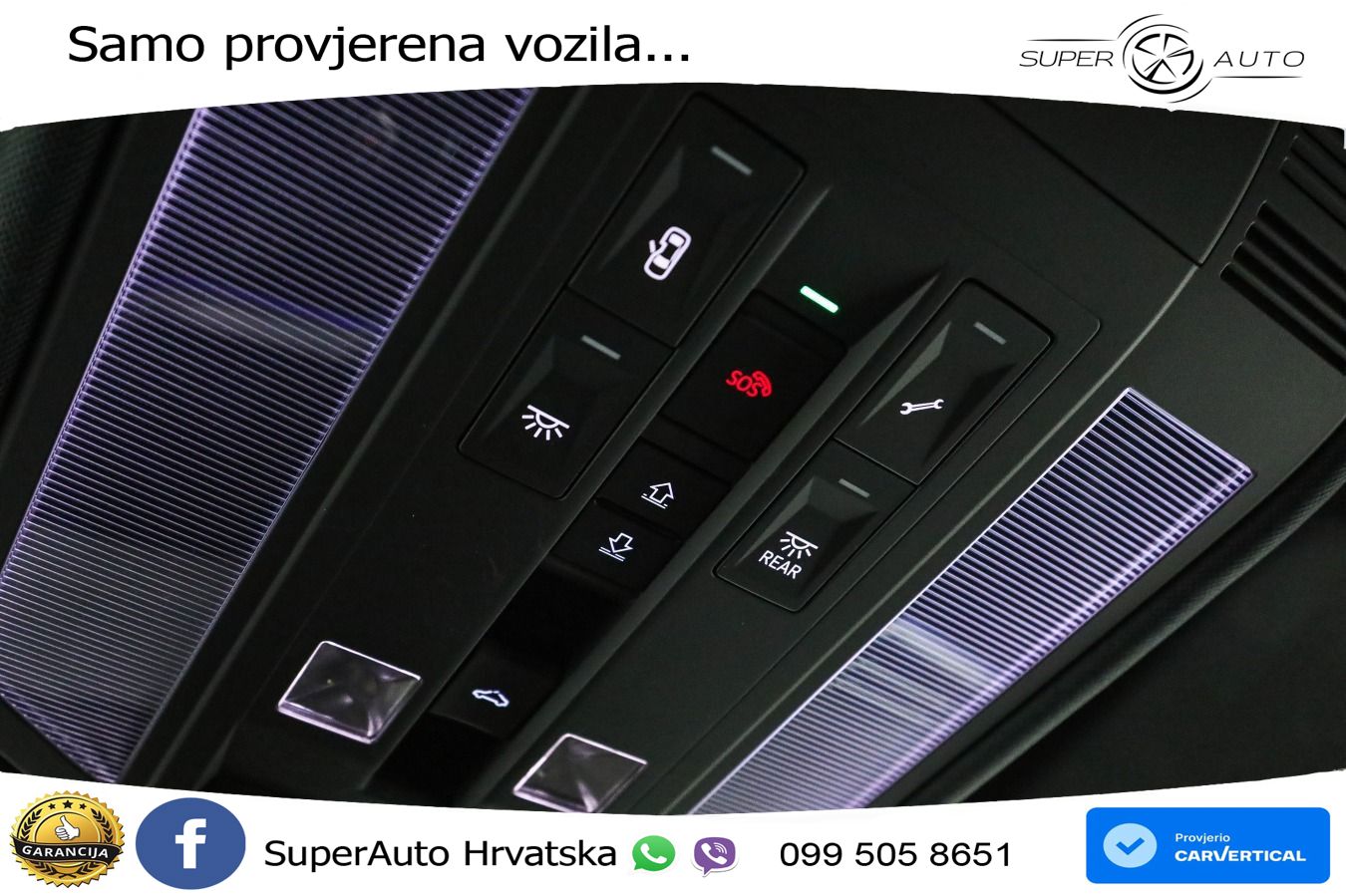 Volkswagen Touareg 3.0 V6 TDI (286 KS) 4MOTION Tiptronic R-Line ZRAČNI+ACC+GR SJED+KAM+PANO