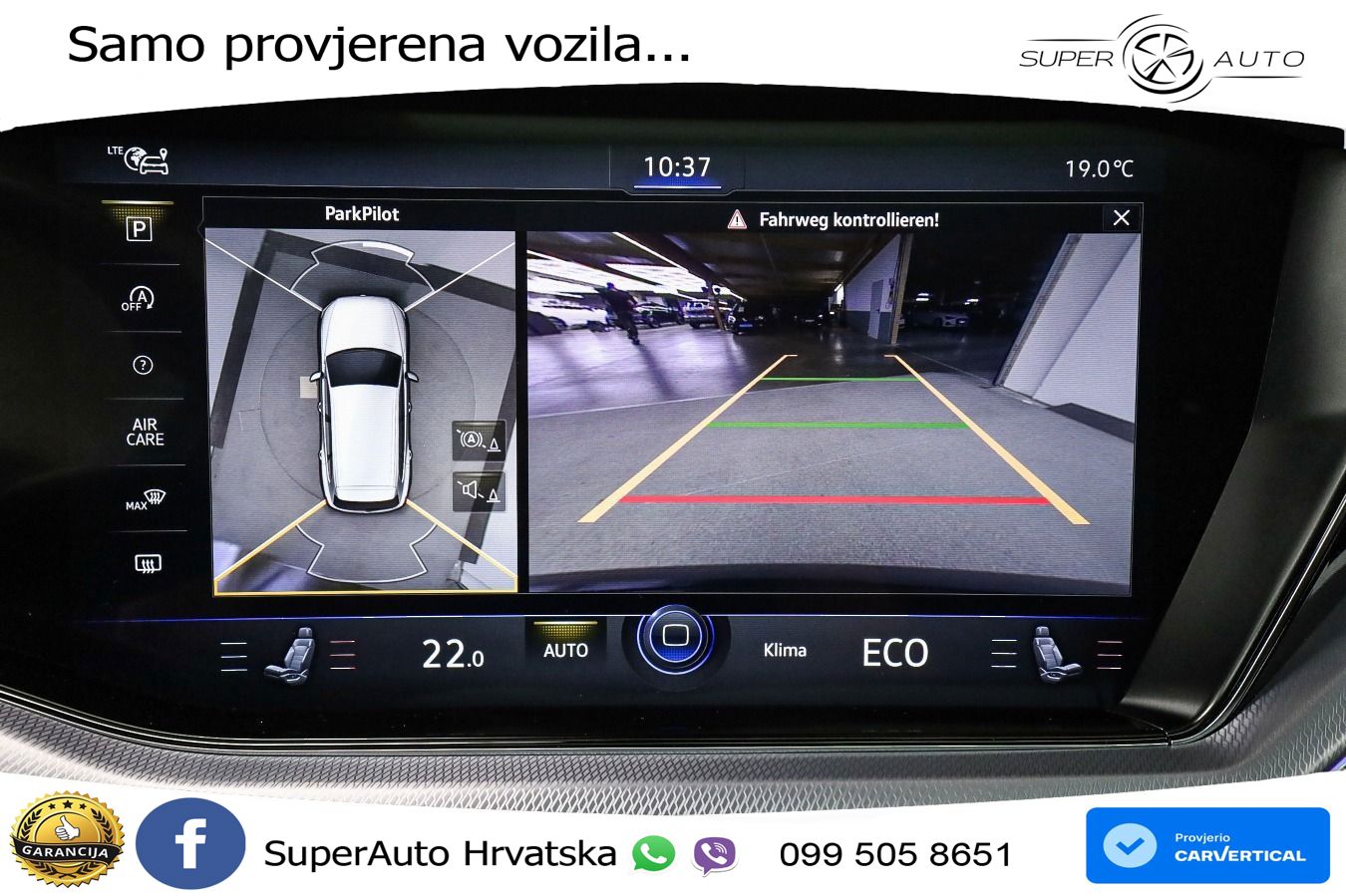 Volkswagen Touareg 3.0 V6 TDI (286 KS) 4MOTION Tiptronic R-Line ZRAČNI+ACC+GR SJED+KAM+PANO