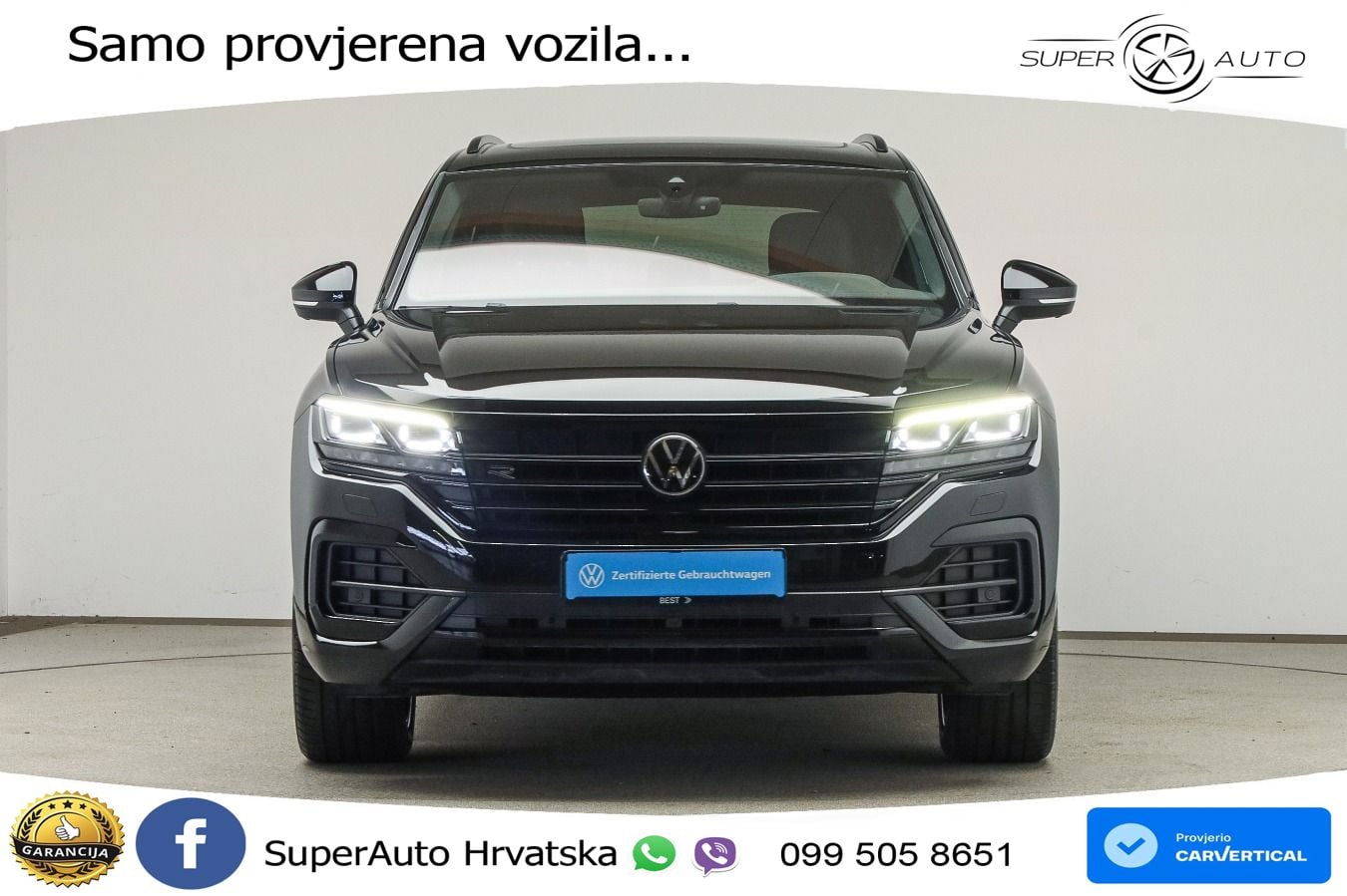 Volkswagen Touareg 3.0 V6 TDI (286 KS) 4MOTION Tiptronic R-Line ZRAČNI+ACC+GR SJED+KAM+PANO