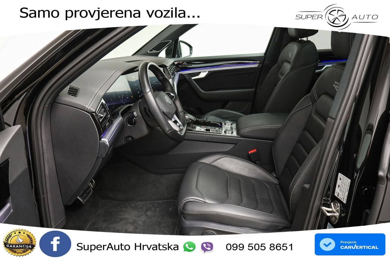 Volkswagen Touareg 3.0 V6 TDI (286 KS) 4MOTION Tiptronic R-Line ZRAČNI+ACC+GR SJED+KAM+PANO
