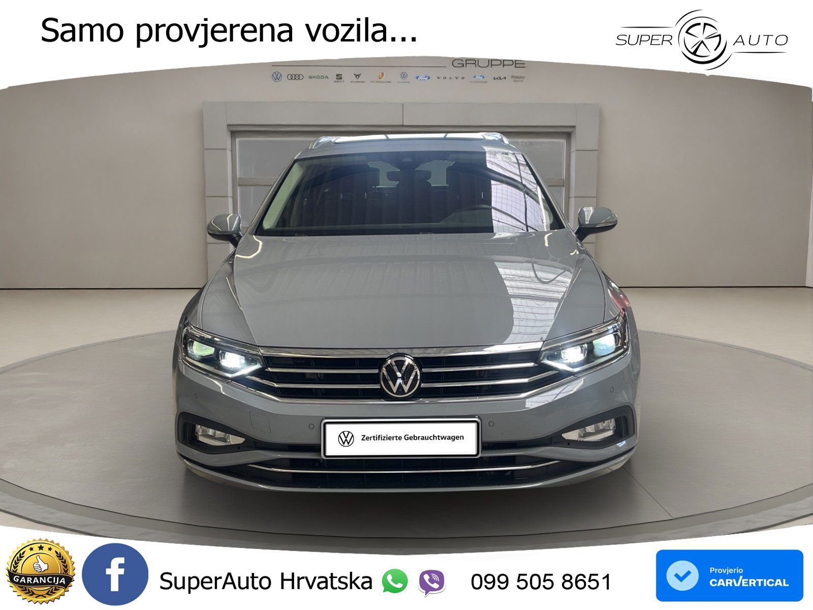 Volkswagen Passat Variant 2.0 TDI (150 KS) DSG Business MATRIX+GR SJED+KAM