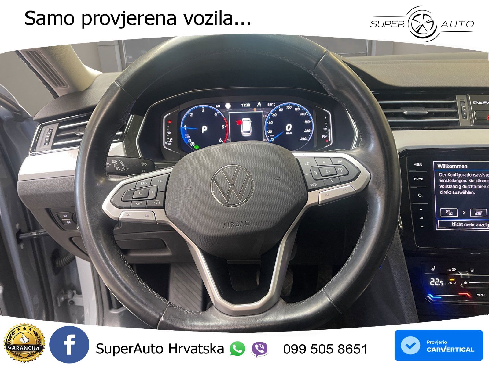 Volkswagen Passat Variant 2.0 TDI (150 KS) DSG Business MATRIX+GR SJED+KAM