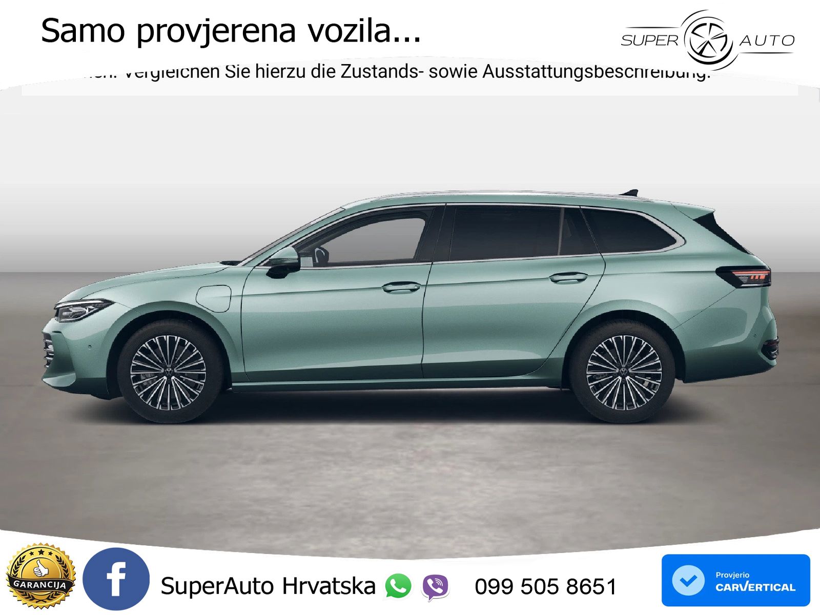 Volkswagen Passat Variant 1.5 TSI (204 KS) eHybrid DSG Elegance LED+GR SJED+ACC