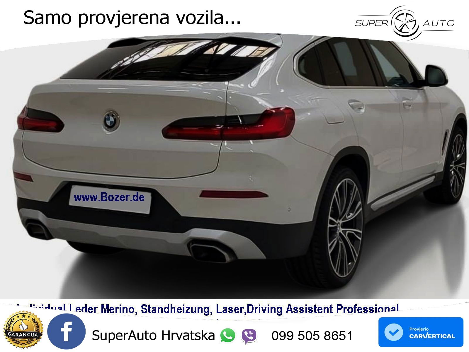 BMW X4 30d (286 KS) xDrive Steptronic LED+GR SJED+ACC