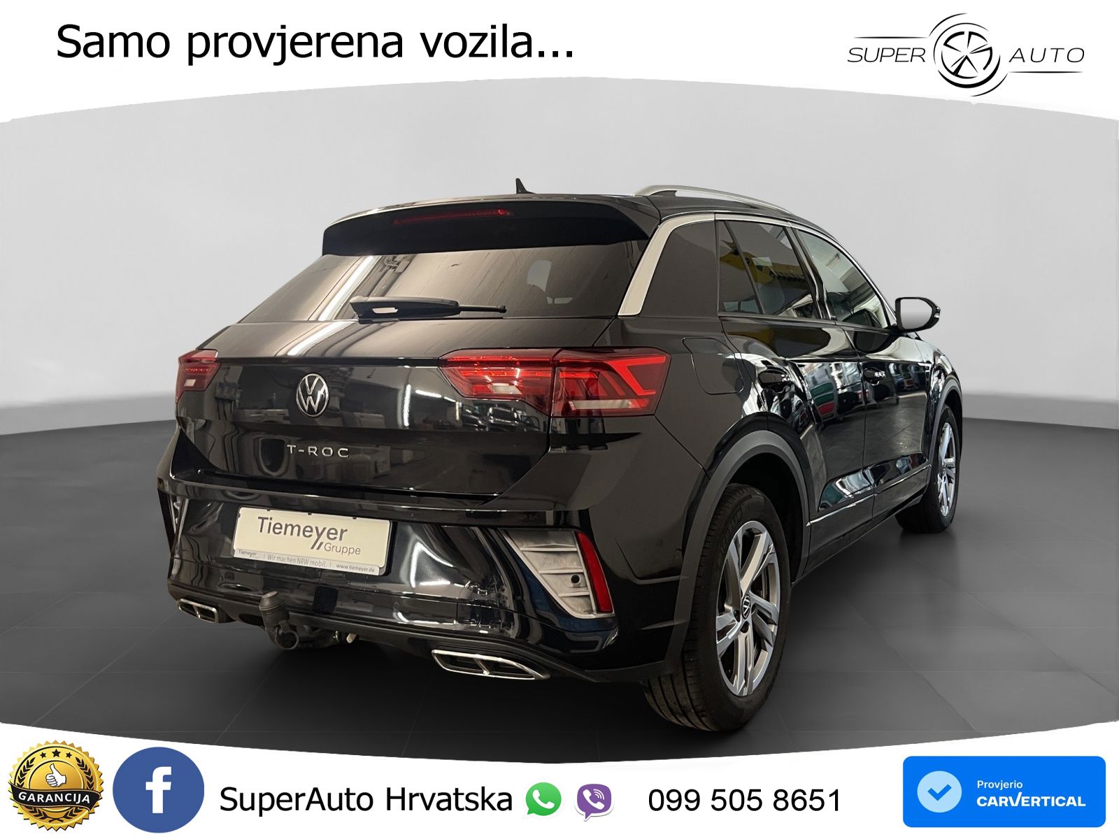 Volkswagen T-Roc 1.5 TSI (150 KS) R-Line LED+GR SJED+ACC