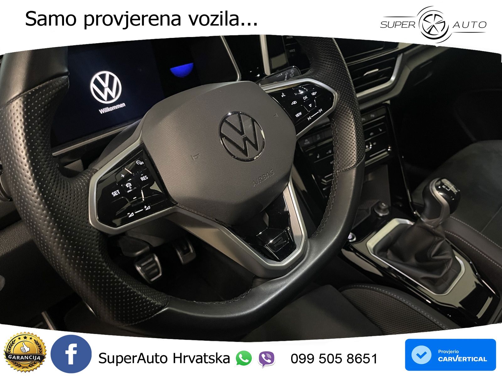Volkswagen T-Roc 1.5 TSI (150 KS) R-Line LED+GR SJED+ACC