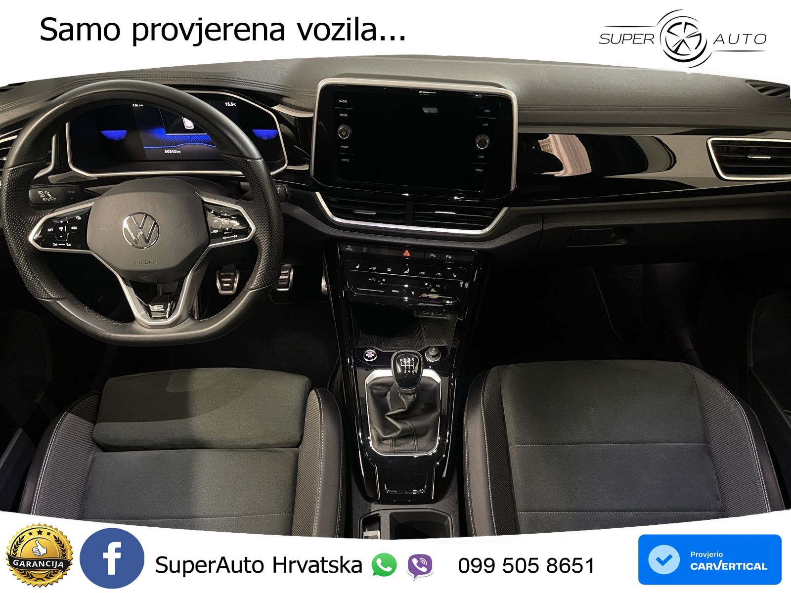 Volkswagen T-Roc 1.5 TSI (150 KS) R-Line LED+GR SJED+ACC