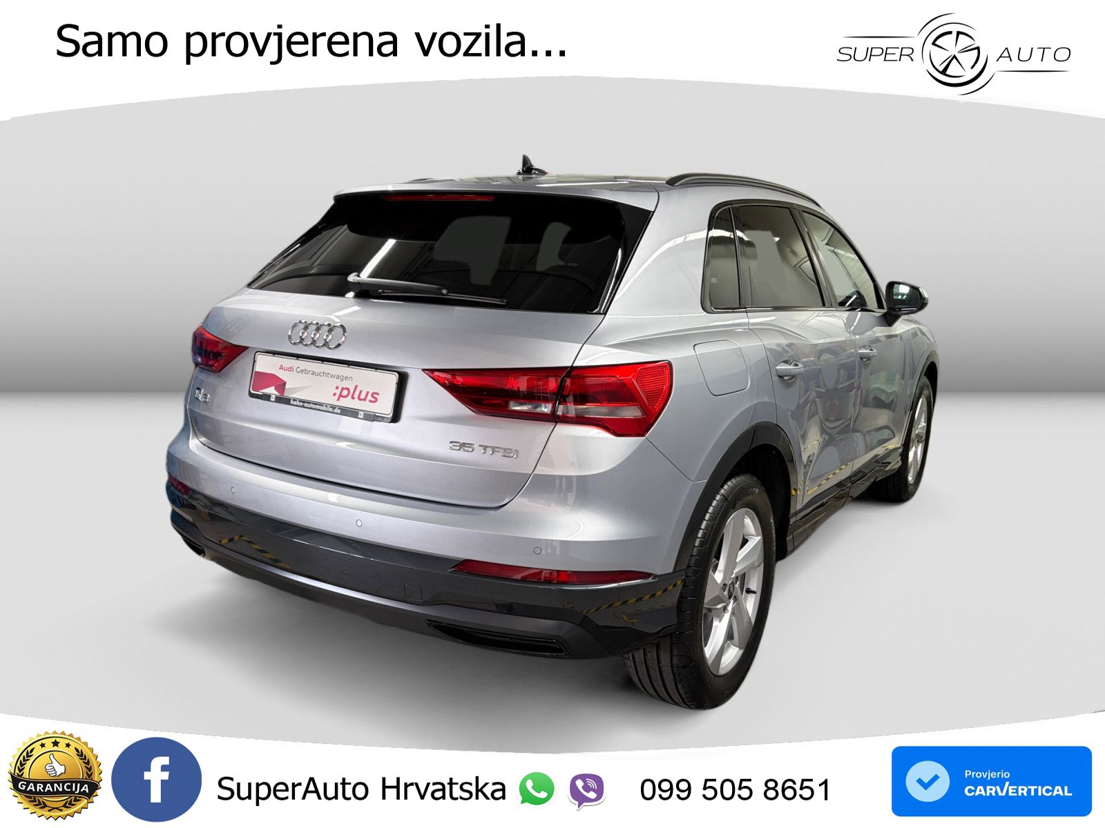 Audi Q3 1.5 TFSI (150 KS) S tronic advanced LED+GR SJED+ACC