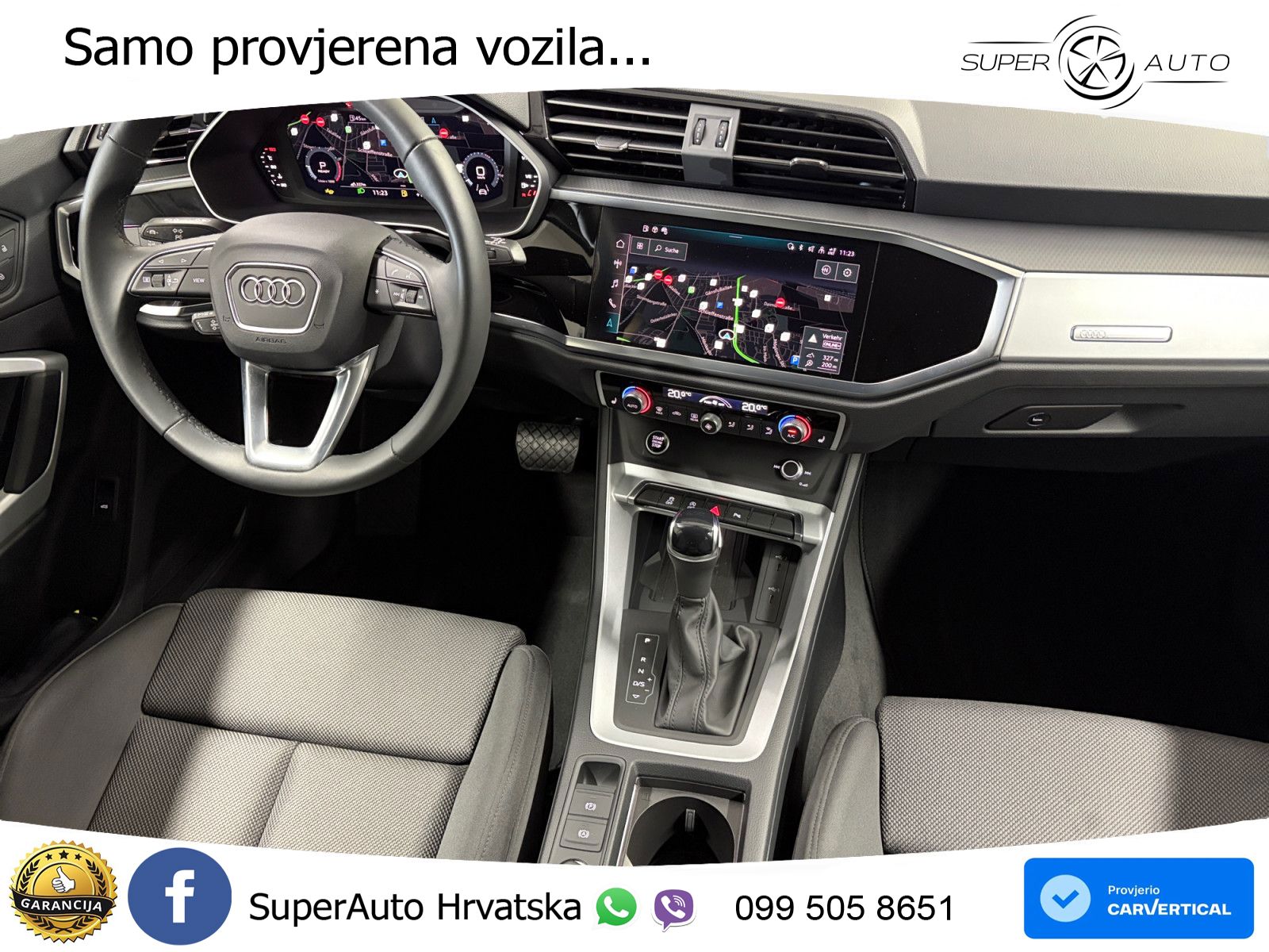 Audi Q3 1.5 TFSI (150 KS) S tronic advanced LED+GR SJED+ACC