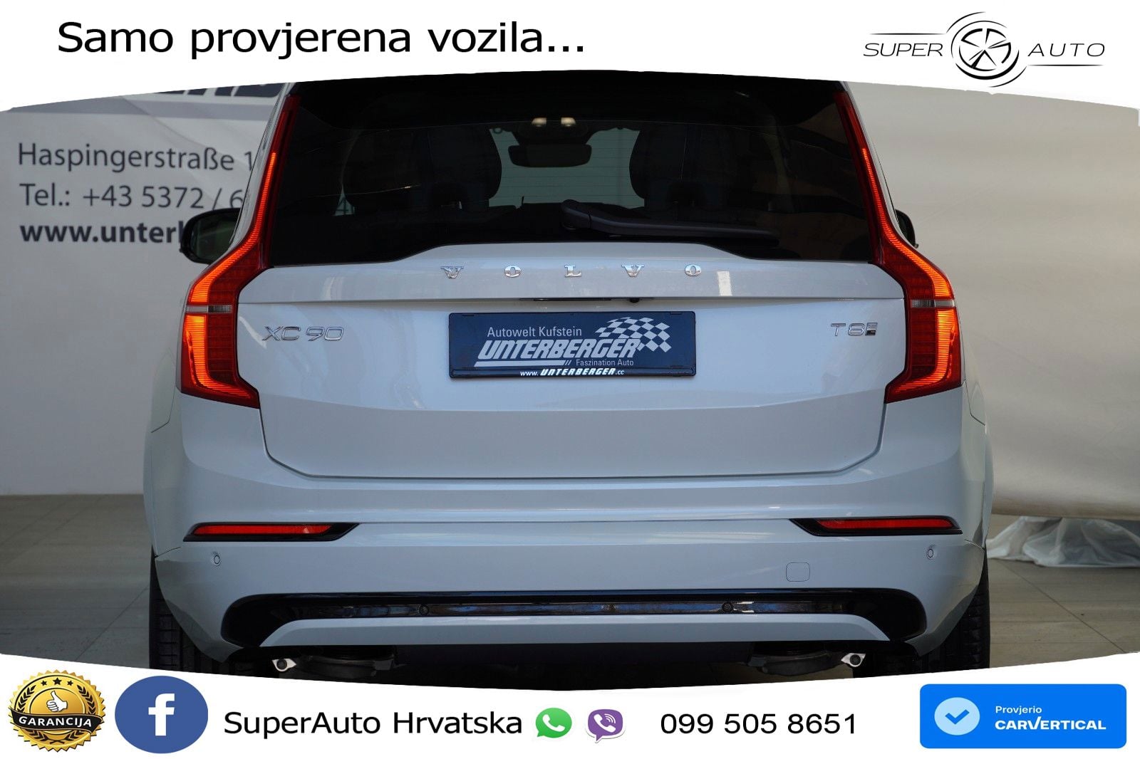 Volvo XC90 2.0 T8 AWD Automatic ACC+HEAD+4xGR SJED+360+PANO