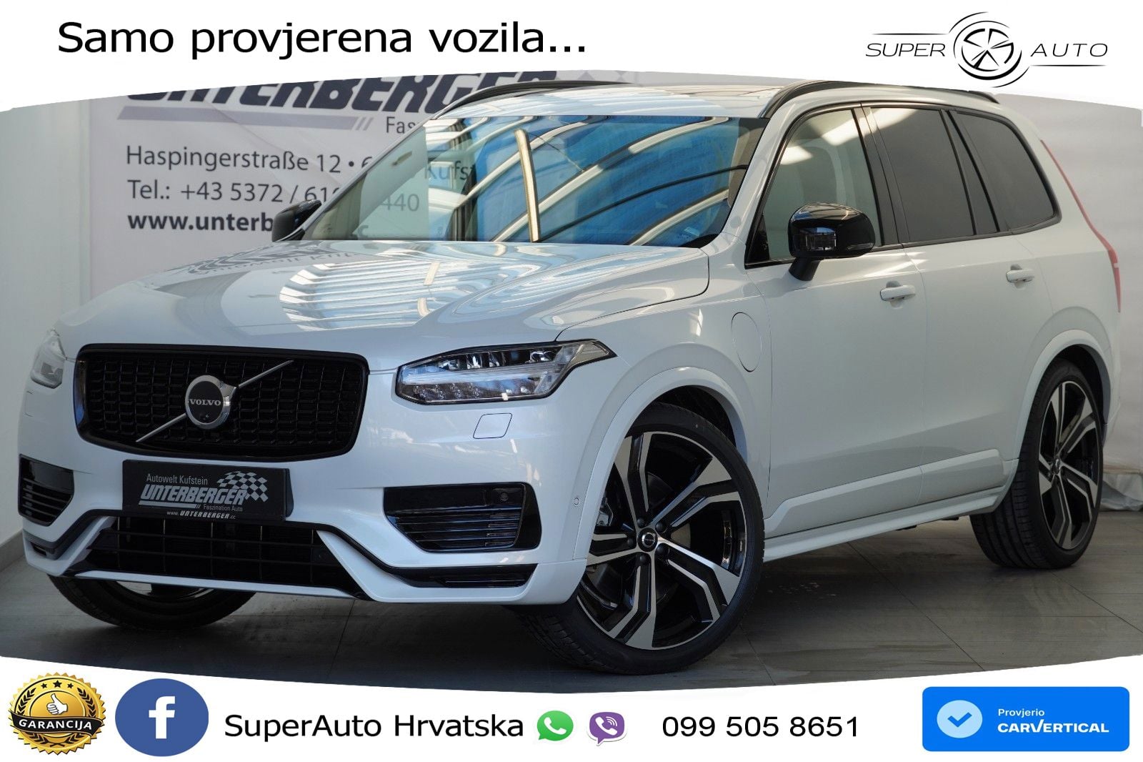 Volvo XC90 2.0 T8 AWD Automatic ACC+HEAD+4xGR SJED+360+PANO