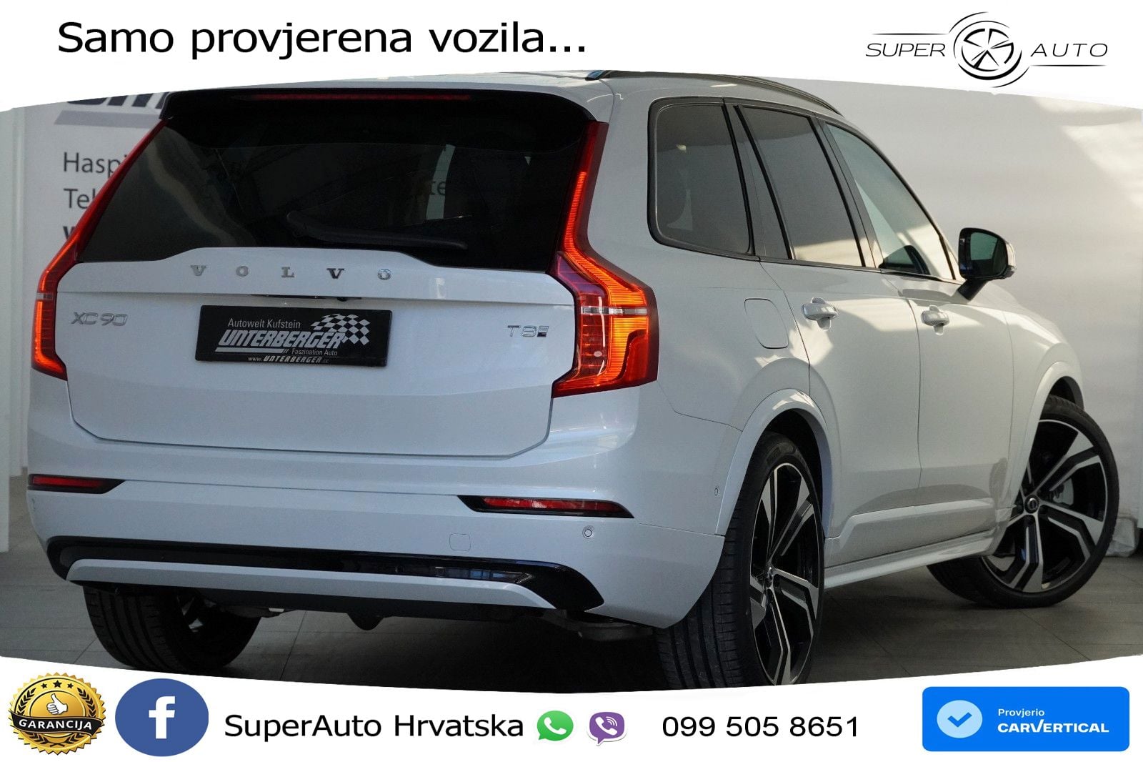 Volvo XC90 2.0 T8 AWD Automatic ACC+HEAD+4xGR SJED+360+PANO