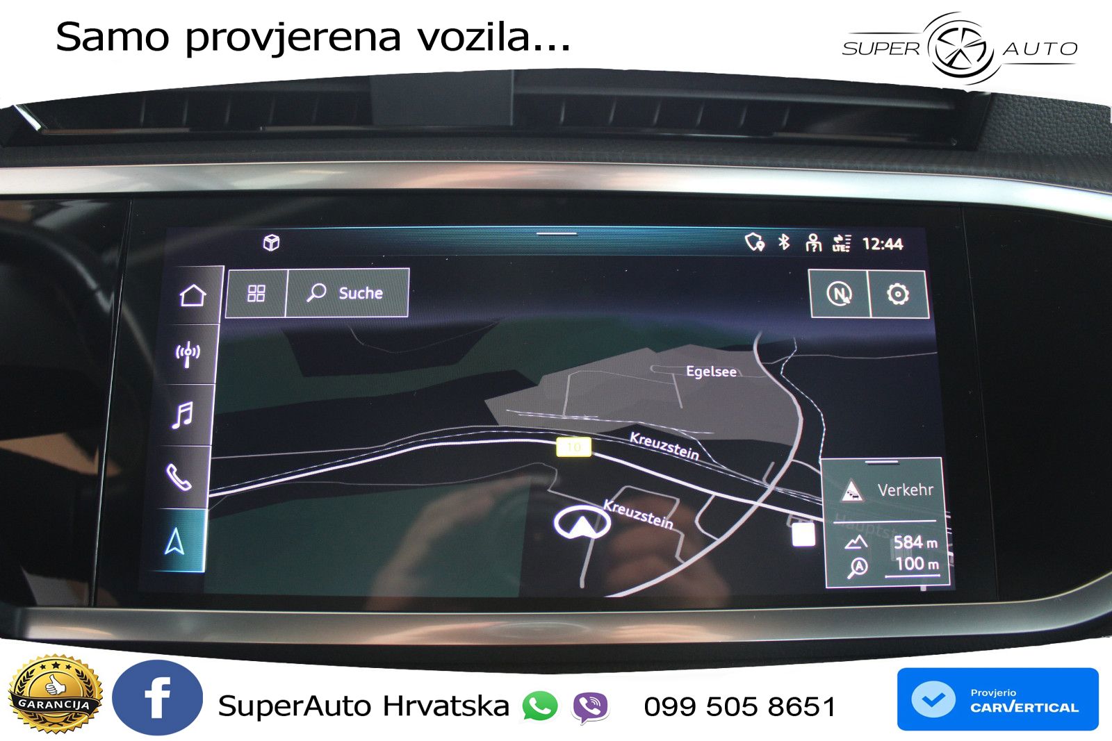 Audi Q3 Sportback 40 TDI (200 KS) quattro S tronic S line LED+GR SJED+ACC