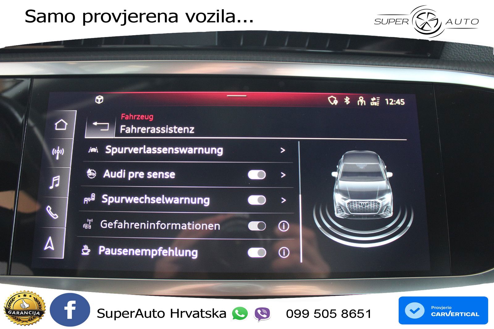 Audi Q3 Sportback 40 TDI (200 KS) quattro S tronic S line LED+GR SJED+ACC