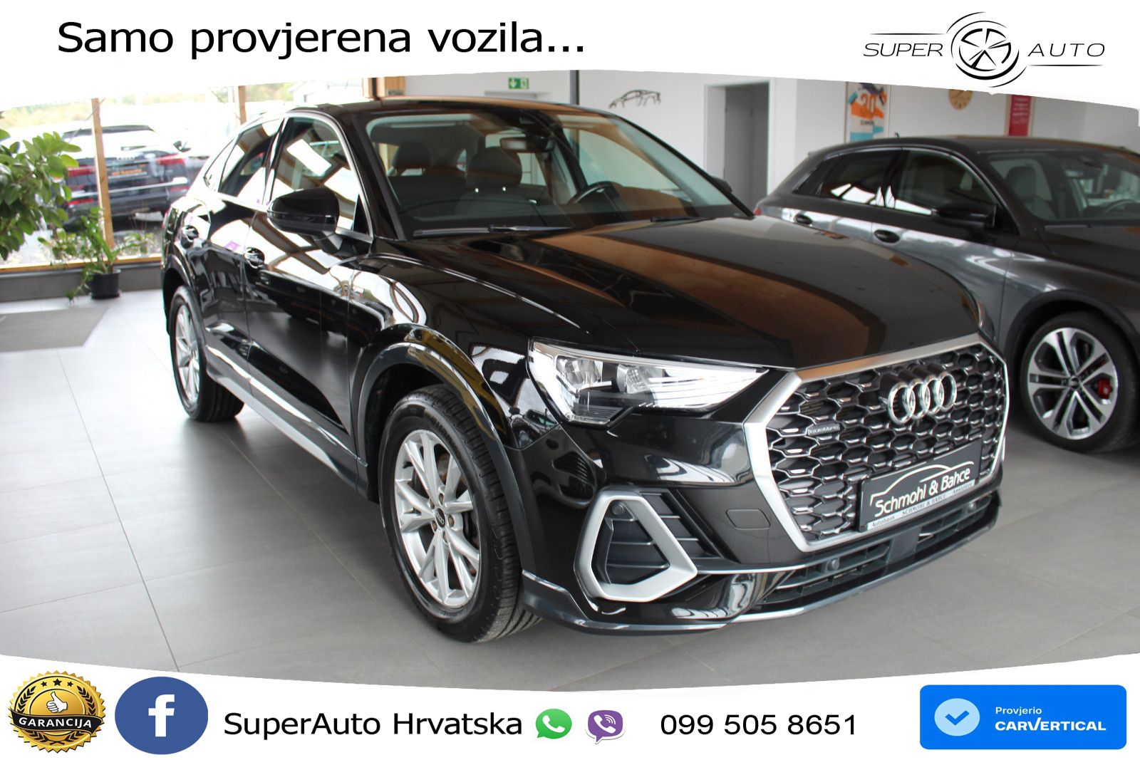 Audi Q3 Sportback 40 TDI (200 KS) quattro S tronic S line LED+GR SJED+ACC