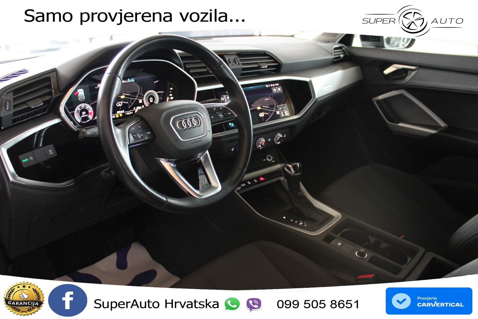 Audi Q3 Sportback 40 TDI (200 KS) quattro S tronic S line LED+GR SJED+ACC