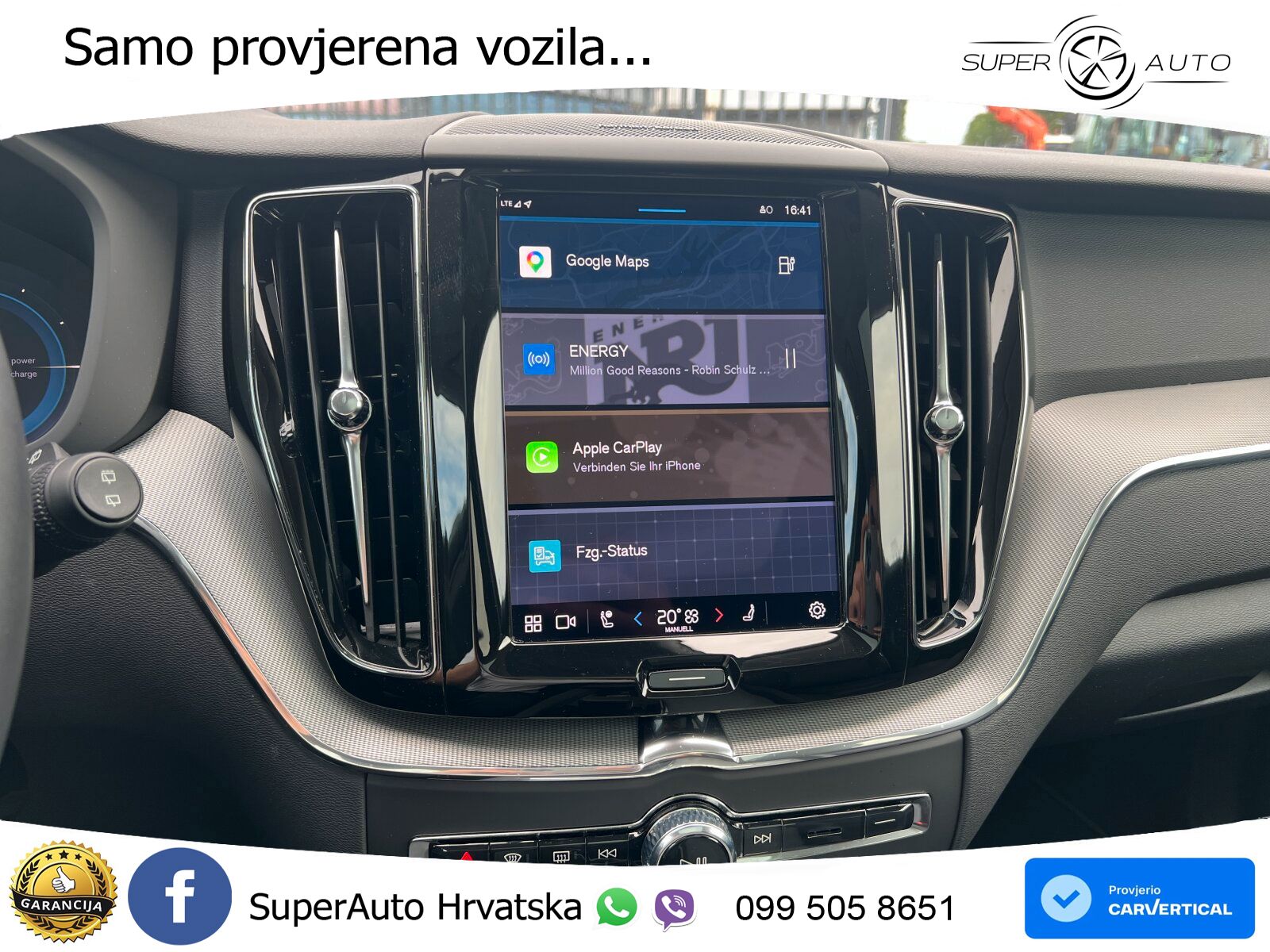Volvo XC60 T6 AWD Geartronic LED+GR SJED+ACC