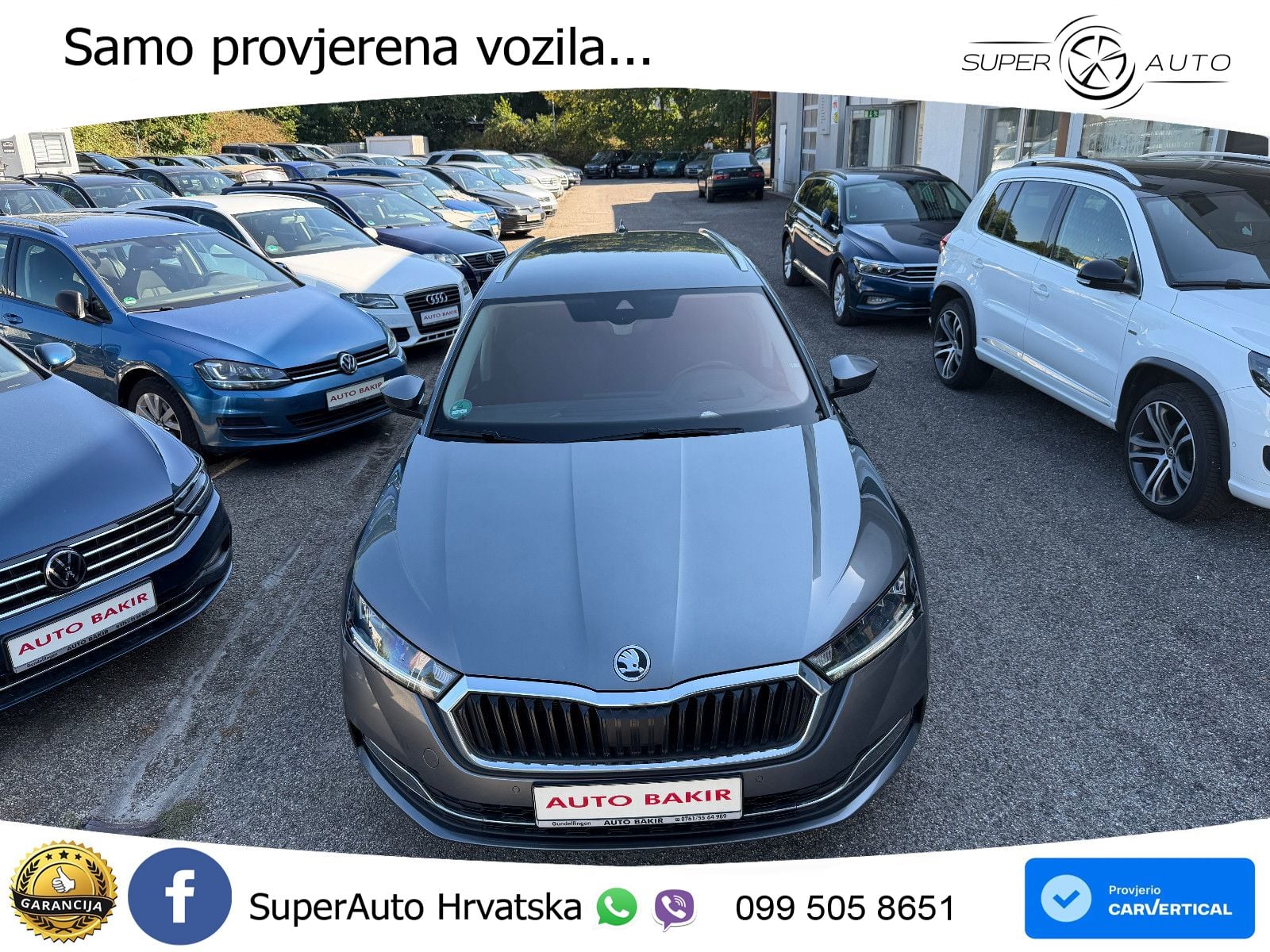 Škoda Octavia Combi 2.0 TDI (150 KS) LED+GR SJED+ACC