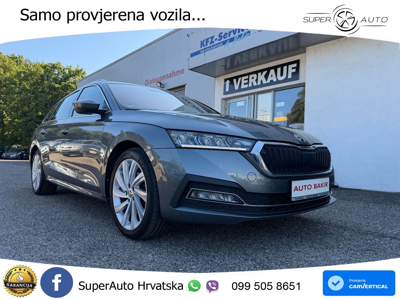 Škoda Octavia Combi 2.0 TDI (150 KS) LED+GR SJED+ACC