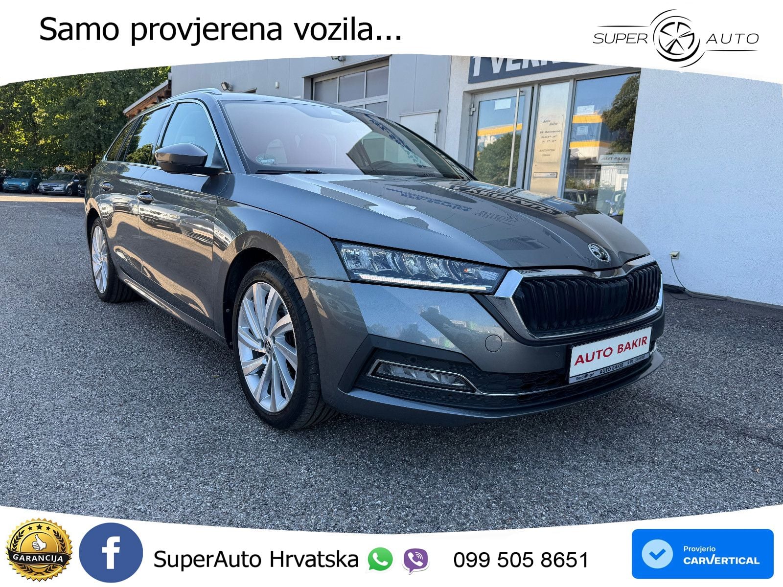 Škoda Octavia Combi 2.0 TDI (150 KS) LED+GR SJED+ACC