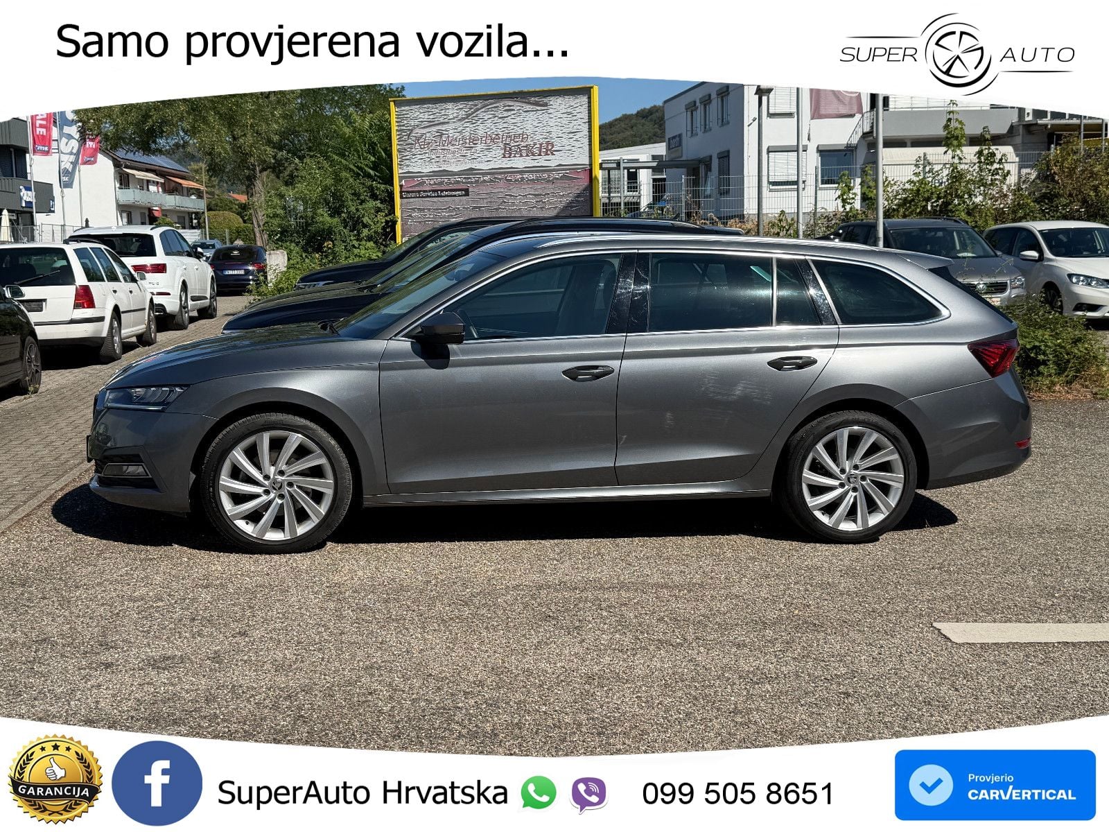 Škoda Octavia Combi 2.0 TDI (150 KS) LED+GR SJED+ACC