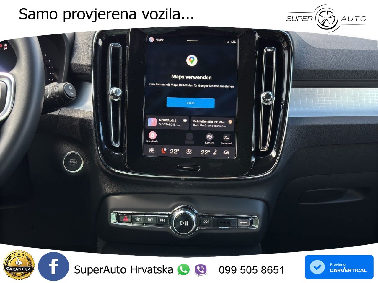 Volvo XC40 2.0 B3 163 KS Automatic LED+GR SJED+ACC