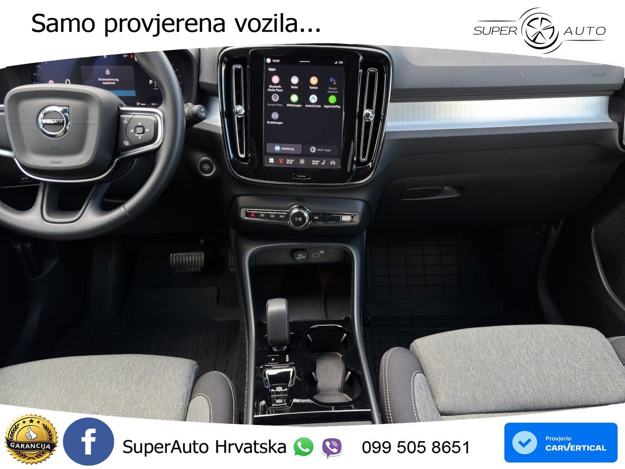 Volvo XC40 2.0 B3 163 KS Automatic LED+GR SJED+ACC