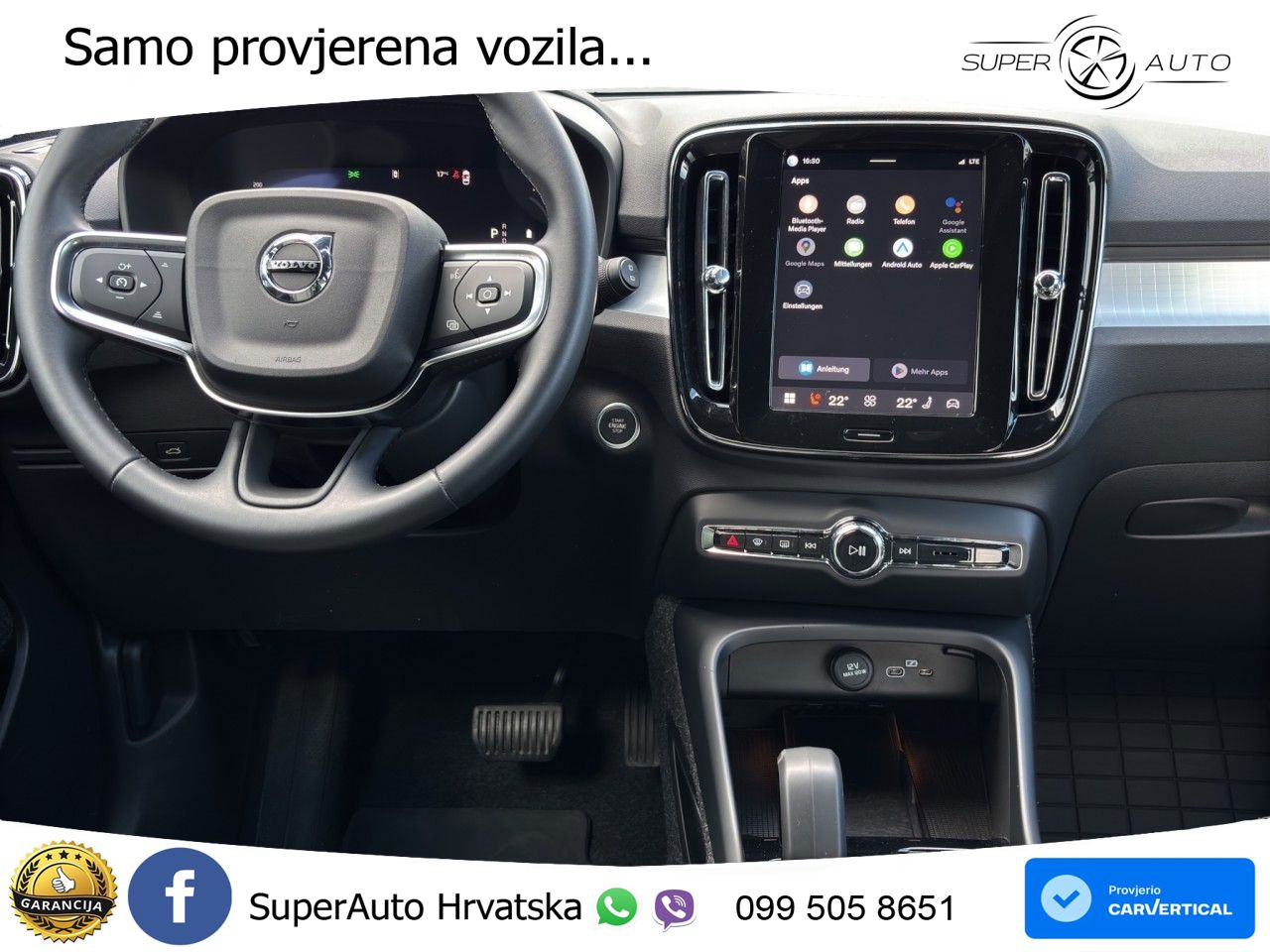 Volvo XC40 2.0 B3 163 KS Automatic LED+GR SJED+ACC